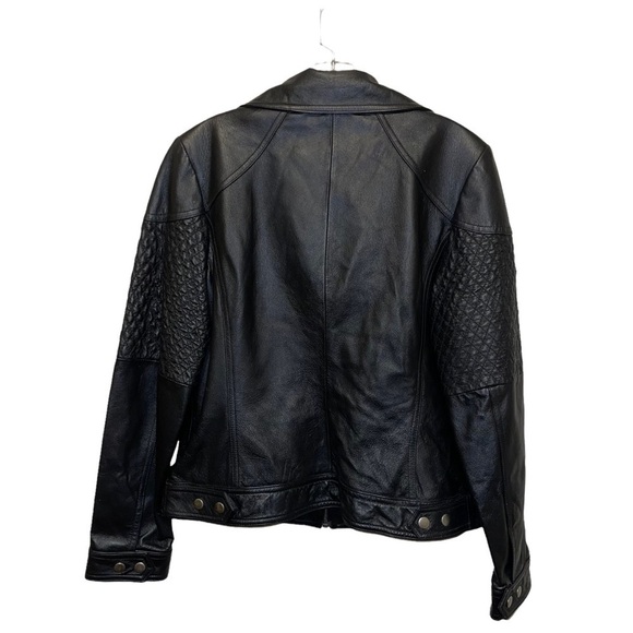 Colebrook Men Leather Jacket Size M - Picture 3 of 8